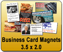 Business Card Magnets 3.5x2 - Yard Signs & Magnetic Business Cards | Cheapest EDDM Printing